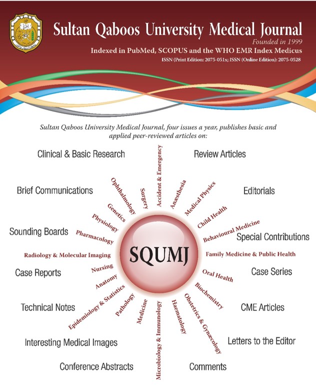 Sultan Qaboos University Medical Journal